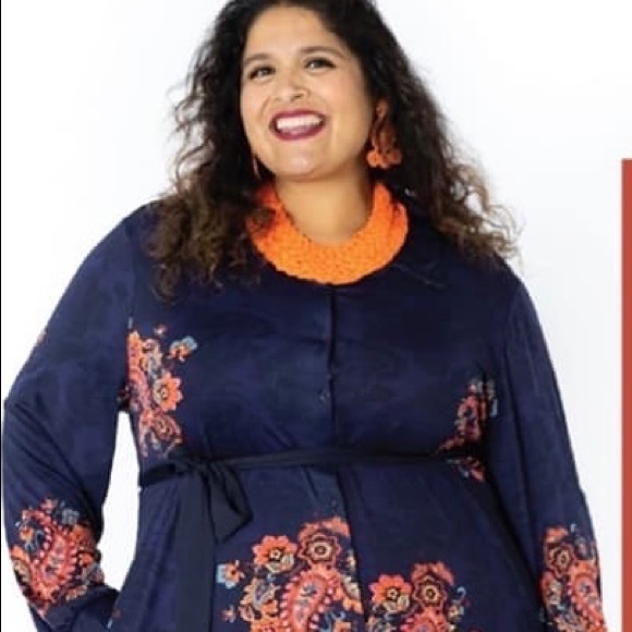 LulaRoe ELLIE DRESS 3X - Picture 10 of 11